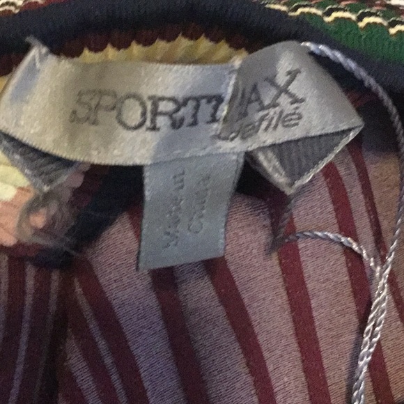 Sportmax Moneta Ribbed Dress ColorBurgundy - Picture 8 of 8